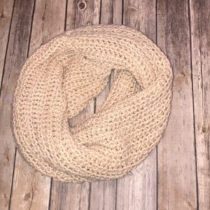 Light Peach Infinity Scarf